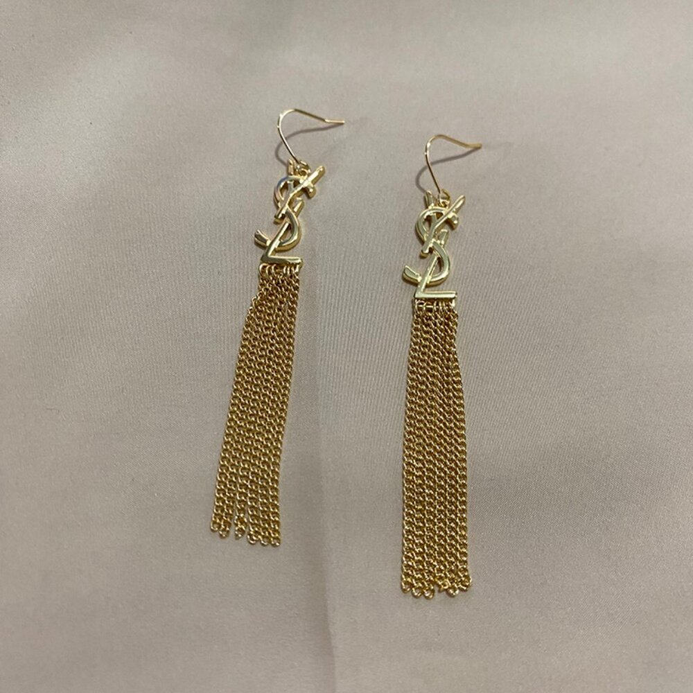 Yves Saint Laurent Tassel Earrings
